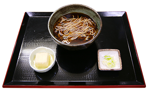 かけそばの写真