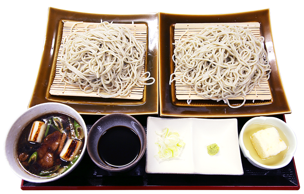 鴨せいろ大盛りの写真