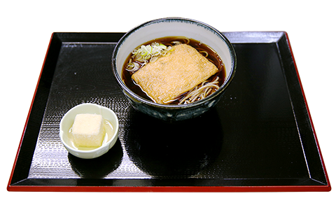 きつねそばの写真